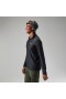 Men 24/7 Tech Tee Long Sleeve Half Zip -Black | Berghaus T-Shirts