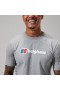 Men Big Classic Logo Tee Dark Grey | Berghaus T-Shirts