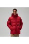 Men Fawdon Down Jacket -Dark Red/Black | Berghaus Insulated