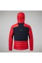 Men MTN Seeker MW Down Hoody -Red/Black | Berghaus Insulated