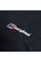 Men Organic Front & Back Logo Tee Black | Berghaus T-Shirts