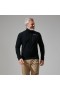 Men Prism Micro Polartec Half Zip -Black | Berghaus Fleece