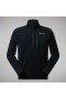 Men Prism Micro Polartec Half Zip -Black | Berghaus Fleece
