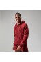 Men Prism Polartec Hooded Jacket -Dark Red | Berghaus Fleece