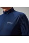 Men Trailblaze Half Zip Long Sleeve Tech Tee -Blue | Berghaus T-Shirts
