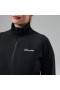 Women Prism 2.0 Micro Full Zip InterActive -Black | Berghaus Fleece