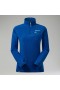 Women Prism 2.0 Micro Half Zip Polartec Fleece -Blue | Berghaus Fleece