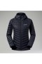 Women Tephra 2.0 Hooded Insulated Jacket Black | Berghaus Insulated