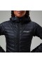 Women Tephra 2.0 Hooded Insulated Jacket Black | Berghaus Insulated