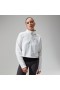 Women Urban Prism Crop Half Zip -Natural | Berghaus Fleece