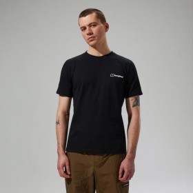 Men Art Short Sleeve T-Shirt -Black | Berghaus T-Shirts