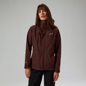 Women Hillwalker InterActive Gore-Tex Waterproof Jacket -Brown | Berghaus Waterproof