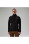 Pulôver masculino Felltop Snap Fleece -Preto | Berghaus Casaco polar