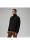 Pulôver masculino Felltop Snap Fleece -Preto | Berghaus Casaco polar