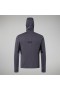  Moletom com capuz masculino MTN Guide MW - Cinza/Preto | Berghaus Hoodies