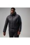 Jaqueta masculina Silksworth com capuz e isolamento de plumas - Preta | Berghaus Insulated