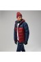  Jaqueta masculina Urban Ronnas Reflect - Vermelho escuro/Azul escuro | Berghaus Leve