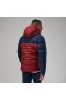  Jaqueta masculina Urban Ronnas Reflect - Vermelho escuro/Azul escuro | Berghaus Leve