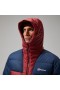  Jaqueta masculina Urban Ronnas Reflect - Vermelho escuro/Azul escuro | Berghaus Leve