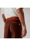  Calça de lã polar oversized masculina/feminina - marrom escuro/marrom | Calças Berghaus