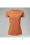 Camiseta feminina de manga curta 24/7 Crew Tech laranja | Berghaus T-Shirts