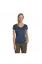  Camiseta feminina Explorer Tech SS Crew - Azul | Berghaus T-Shirts