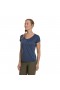  Camiseta feminina Explorer Tech SS Crew - Azul | Berghaus T-Shirts