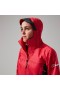  Jaqueta feminina MTN Guide Hyper Alpha - Vermelha/Preta | Berghaus Leve