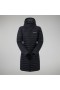  Jaqueta feminina Nula Micro Longa - Preta | Berghaus Leve