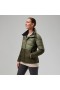  Jaqueta feminina Rosthwaite Reflect Down - Verde/Verde Escuro | Berghaus com Isolamento Térmico