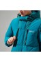  Jaqueta feminina Saction Duster com capuz e isolamento de plumas - Turquesa | Berghaus Insulated