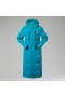  Jaqueta feminina Saction Duster com capuz e isolamento de plumas - Turquesa | Berghaus Insulated