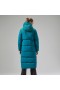  Jaqueta feminina Saction Duster com capuz e isolamento de plumas - Turquesa | Berghaus Insulated