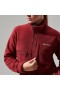  Jaqueta de lã cropped urbana feminina - Vermelho escuro | Berghaus Fleece