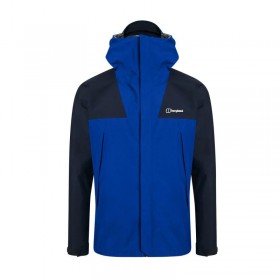  Jaqueta impermeável masculina Thunder Gore-Tex - Azul/Amarelo/Cinza | Berghaus Impermeável