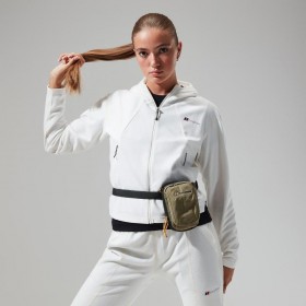 Jaqueta feminina com capuz Belleview Fleece - Natural | Berghaus Fleece