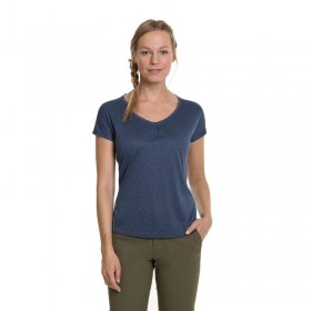  Camiseta feminina Explorer Tech SS Crew - Azul | Berghaus T-Shirts
