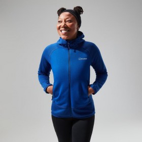  Moletom com capuz feminino Heuberg - Azul/Azul | Moletons Berghaus