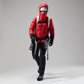  Casaco com capuz feminino MTN Arete Ultra Down - Vermelho | Berghaus Insulated