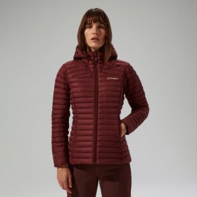  Jaqueta feminina Nula Micro com isolamento sintético - Vermelha | Berghaus Insulated