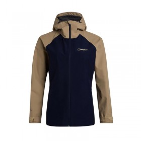 Jaqueta impermeável feminina Paclite 2.0 GORE-TEX - Azul/Bege | Berghaus Leve