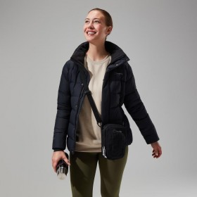 Jaqueta feminina Rosthwaite Reflect Down - Preta | Berghaus Insulated