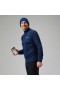  Férfi Trailblaze félcipzáras hosszú ujjú technikai póló - kék | Berghaus pólók