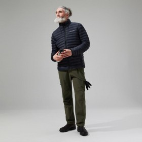  Férfi Vaskye szintetikus szigetelt kabát - fekete | Berghaus Lightweight