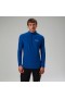  Maglietta tecnica a maniche lunghe con mezza zip 247 da uomo - Blu | Magliette Berghaus