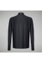 Maglietta tecnica da uomo 24/7 a maniche lunghe con mezza zip - Nera | Magliette Berghaus