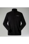 Pullover in pile Felltop Snap da uomo -Nero | Pile Berghaus