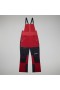  Pantaloni da uomo MTN Arete Descend GTX Bib Pants - Rosso scuro/Nero | Pantaloni Berghaus