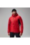  Felpa con cappuccio MTN Seeker MW Down da uomo - Rosso/Nero | Berghaus Insulated