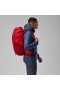  Zaino da escursione remota da uomo/donna 35 - Rosso/Rosso scuro | Berghaus Travel